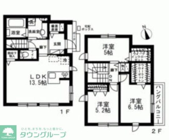 東大泉7丁目戸建の物件間取画像